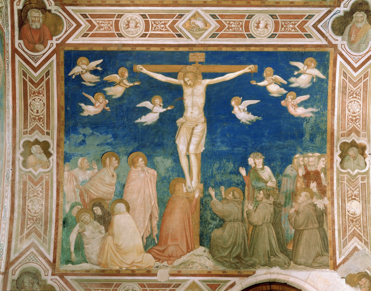 The Crucifixion by Giotto di Bondone