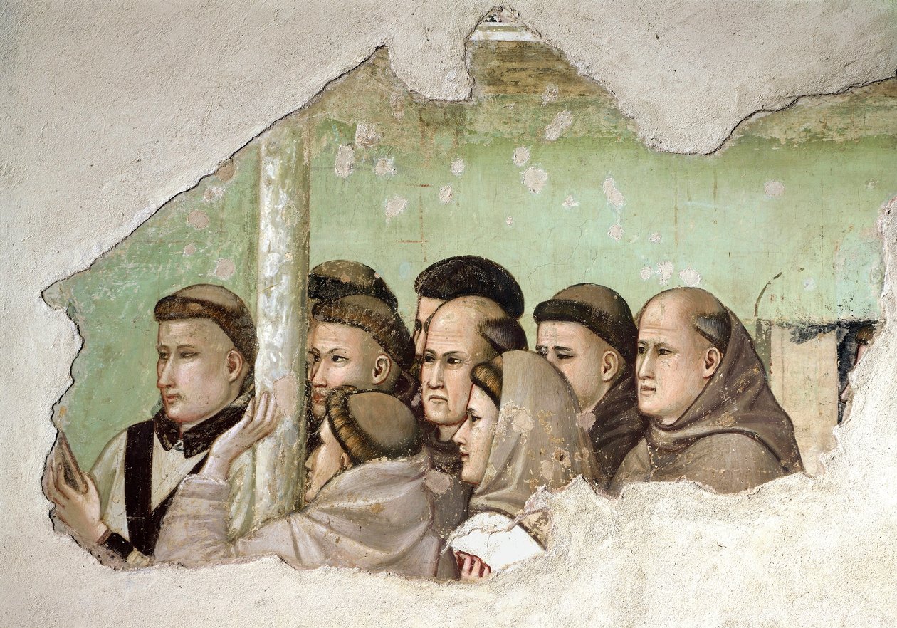 Death of Brother Augustine by Giotto (c.1266 1337)