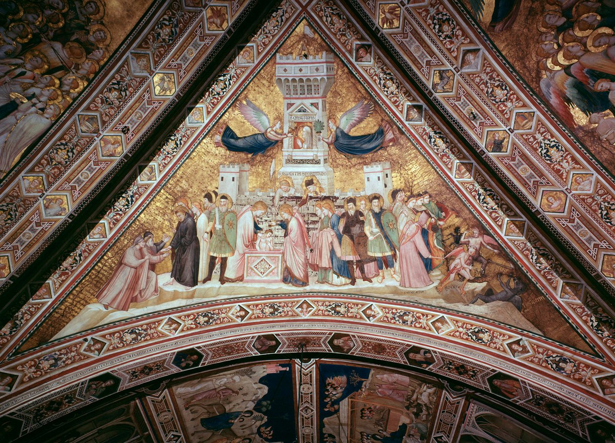 Allegory of Chastity by Giotto (c.1266 1337)