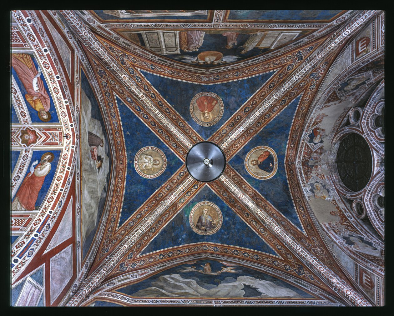 Chapel of the Magdalene: The Vault by Giotto (c.1266 1337)