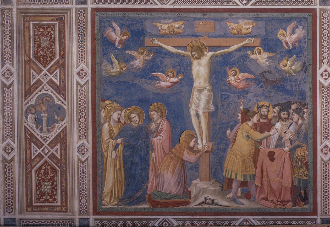 Crucifixion (Crocifissione), by Giotto by Giotto (c.1266 1337)