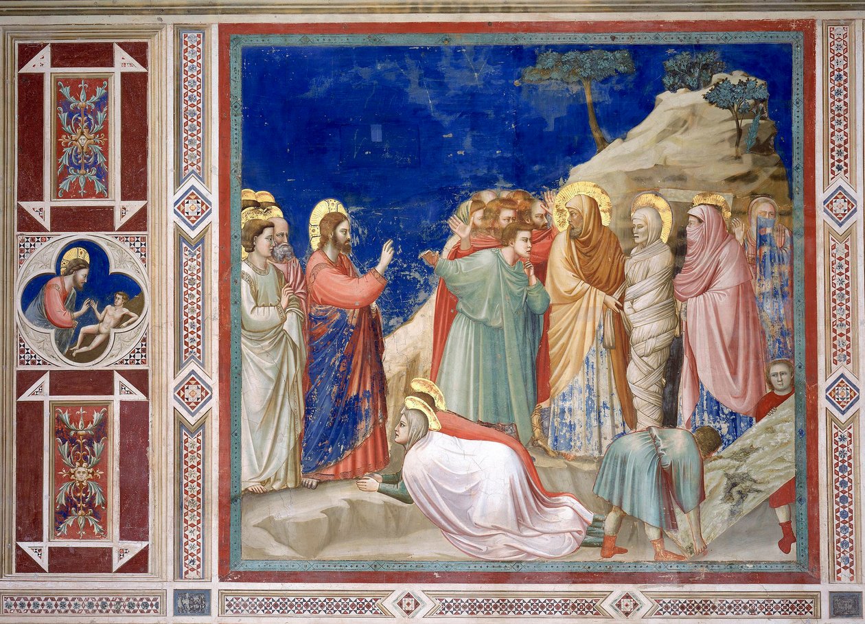 Resurrection of Lazarus by Giotto (c.1266 1337)