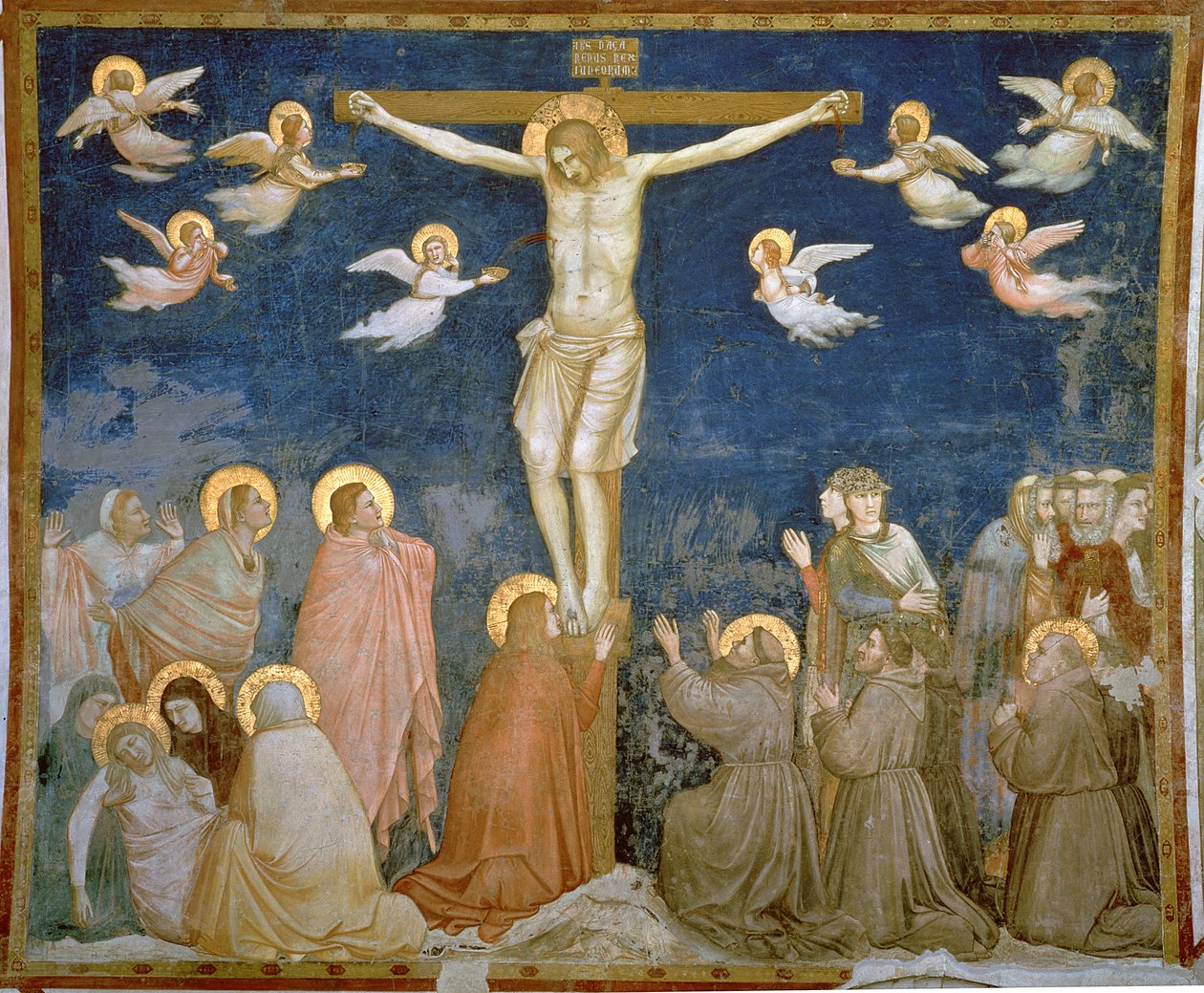 The Crucifixion by Giotto di Bondone
