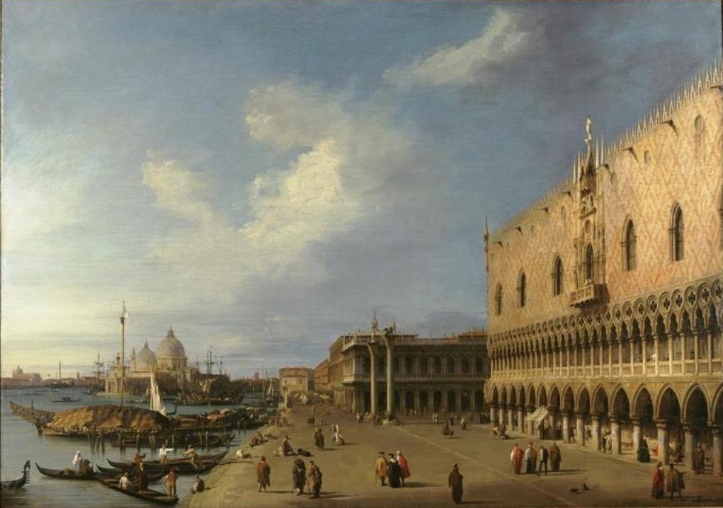 View of Molo by Giovanni Antonio Canal