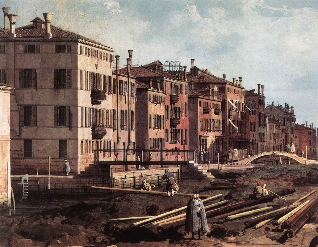View of San Giuseppe di Castello by Giovanni Antonio Canal
