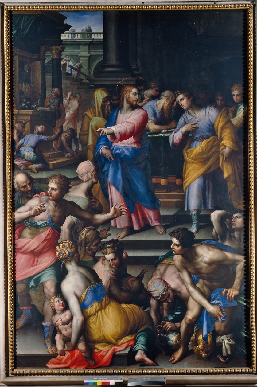The Calling of St Matthew by Giovanni Battista Naldini