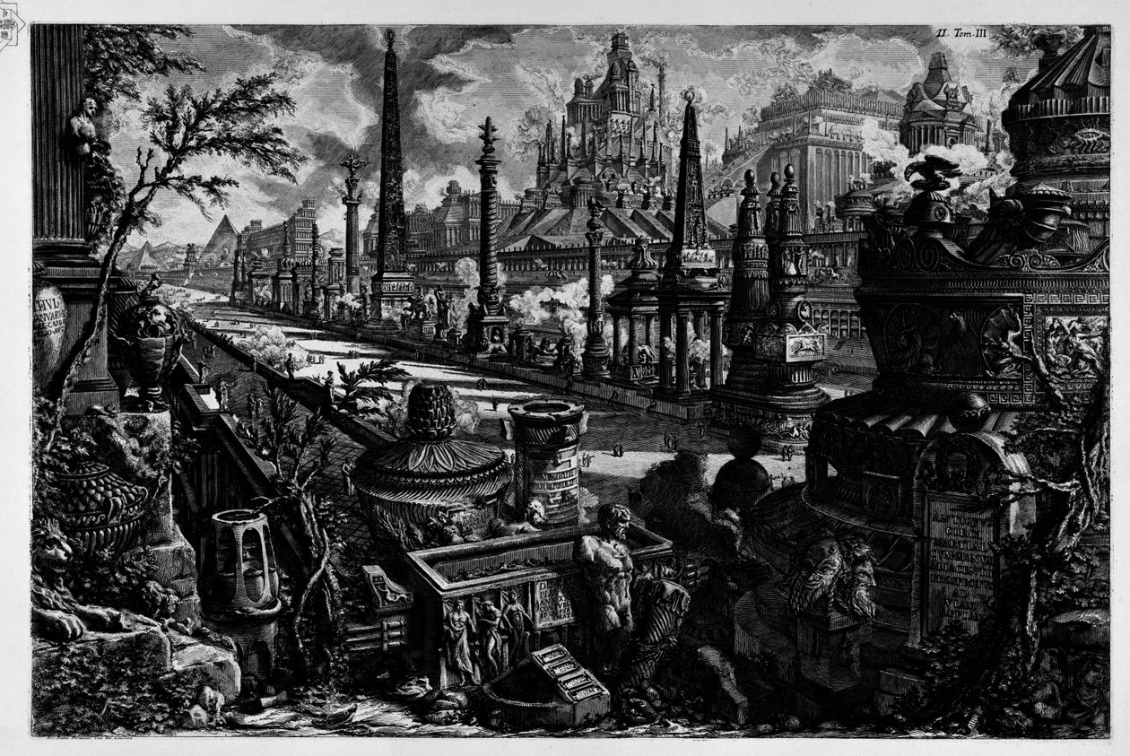 Appian Way by Giovanni Battista Piranesi