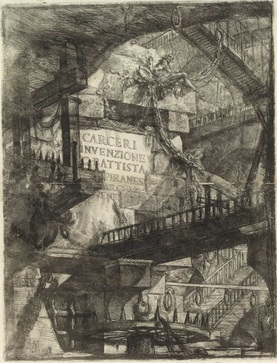 The Prisons of Invention [frontispiece] by Giovanni Battista Piranesi