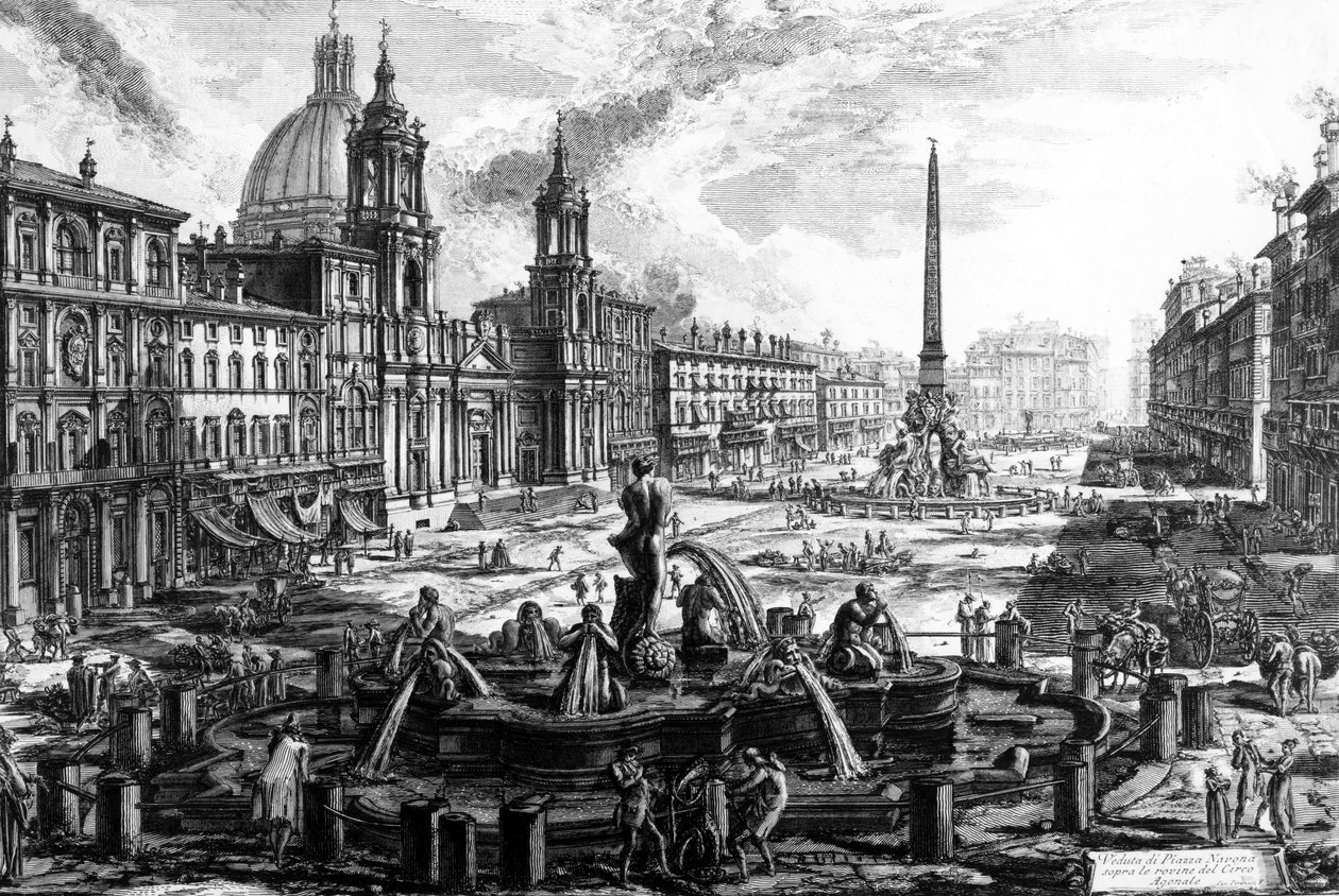 View of the Piazza Navona, from the 