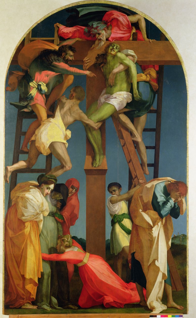 The Descent from the Cross by Giovanni Battista Rosso Fiorentino