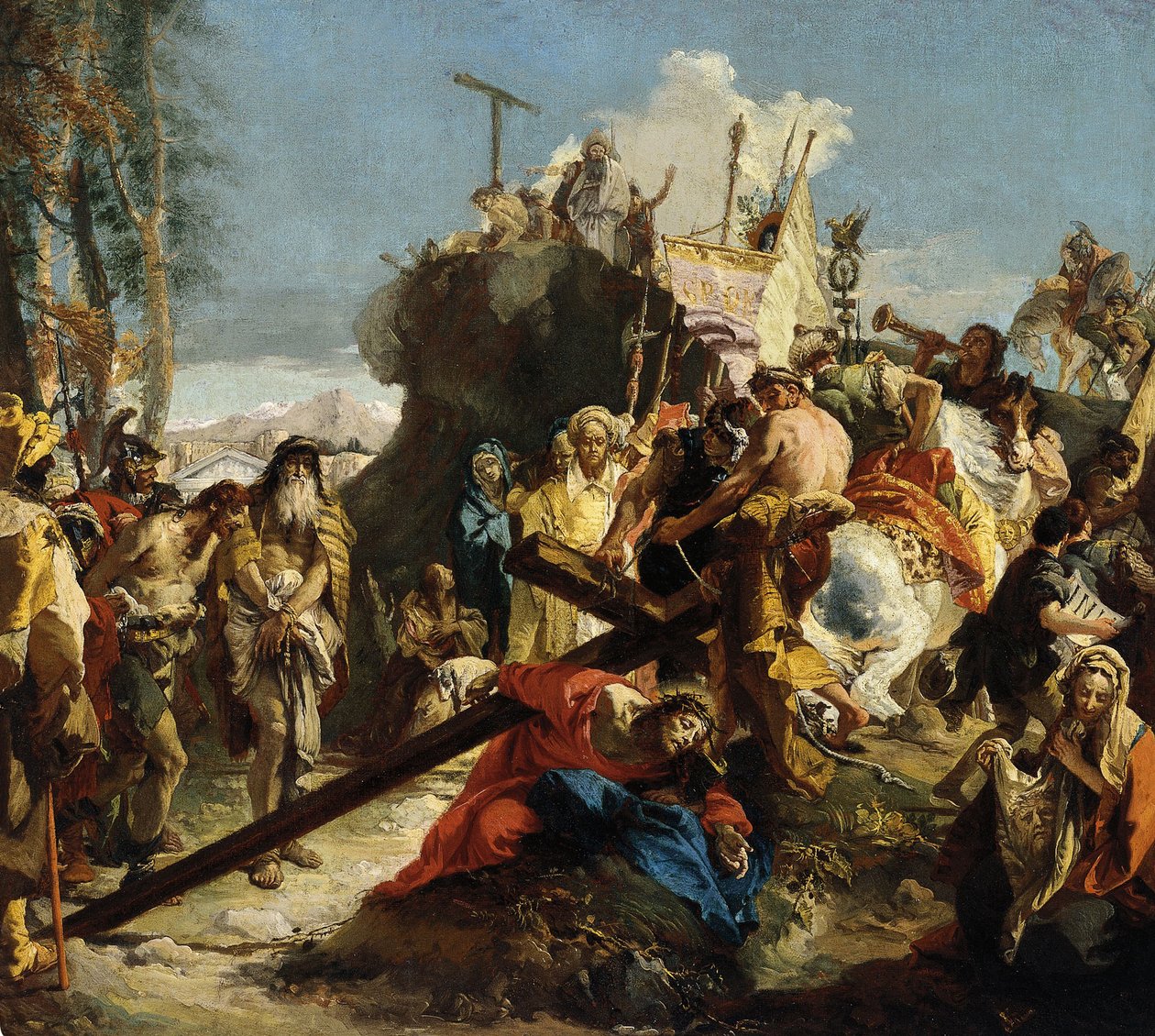 Christ on the Way to Golgotha by Giovanni Battista Tiepolo