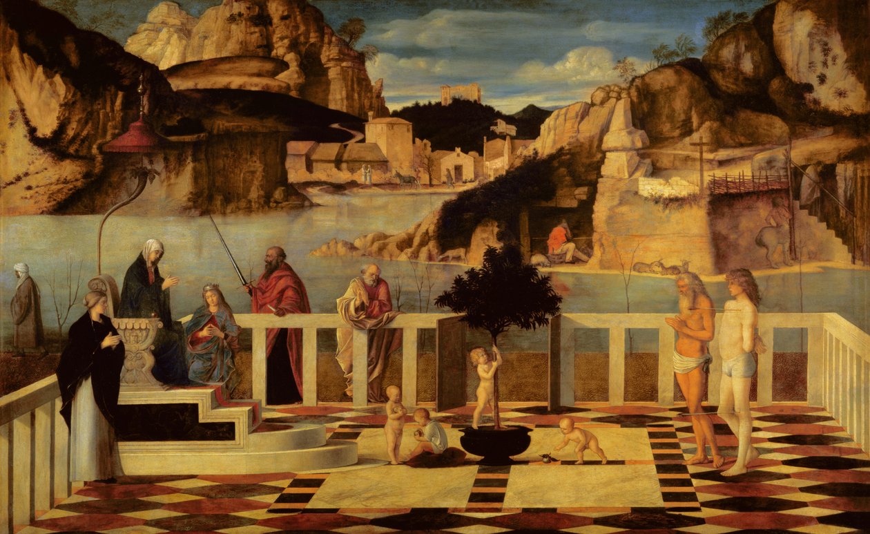 Sacred Allegory by Giovanni Bellini