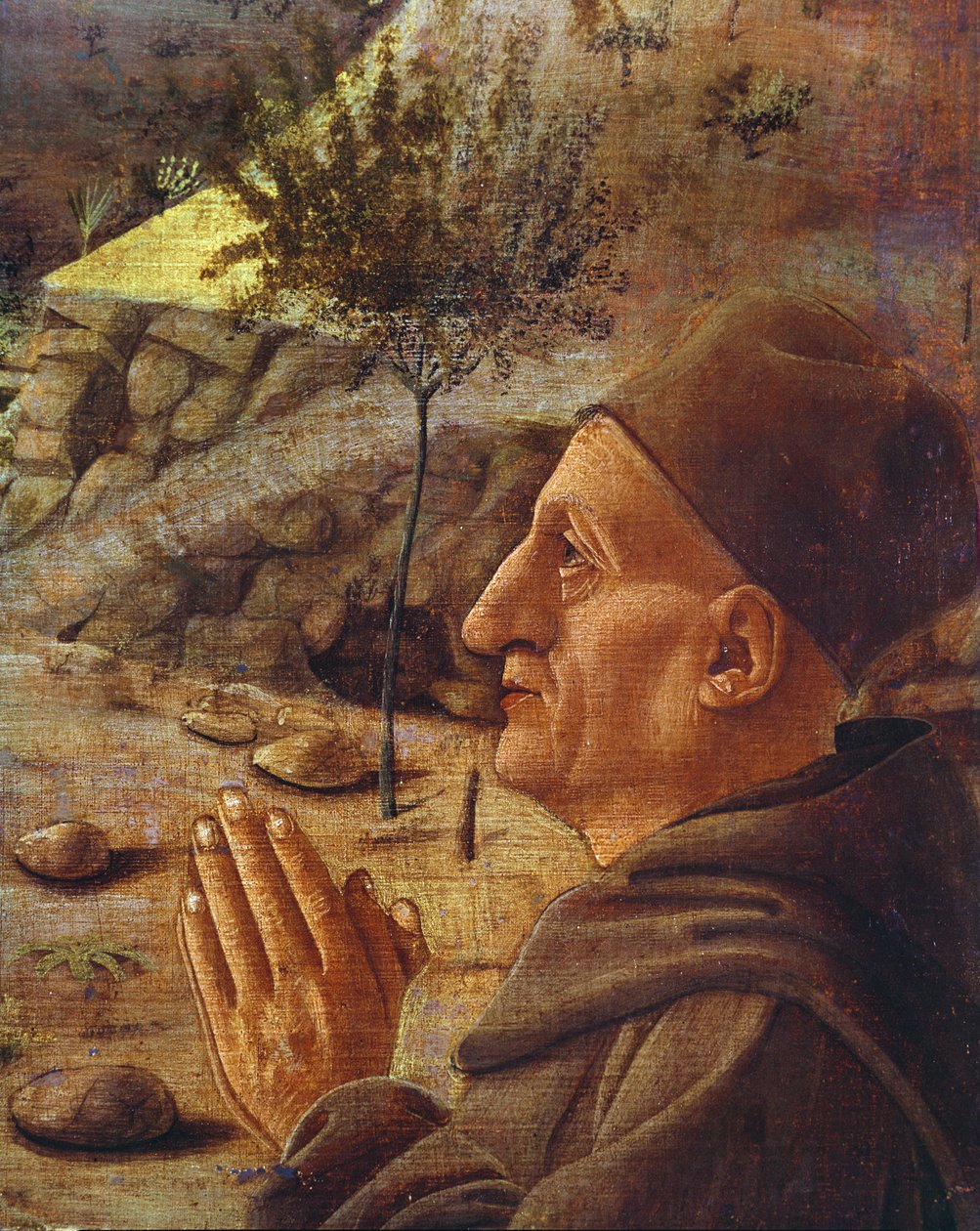 The Crucifixion (detail) by Giovanni Bellini