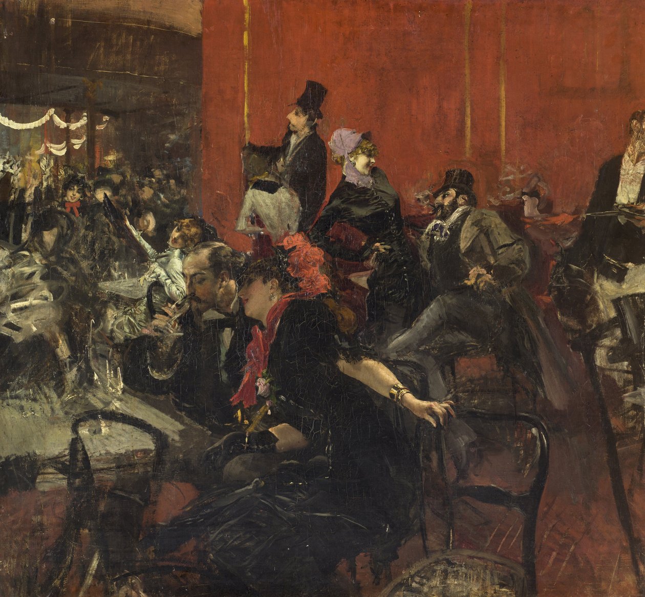 Feast Scene by Giovanni Boldini