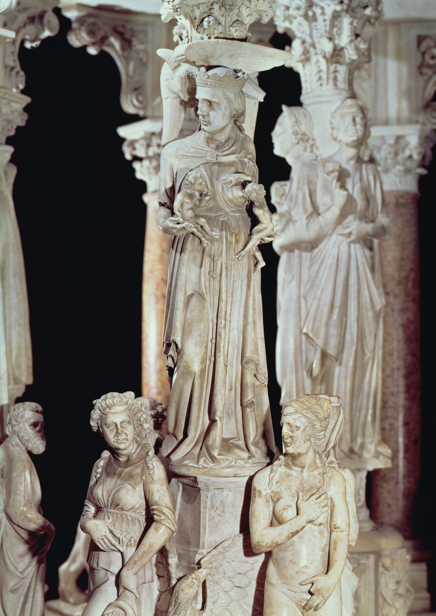 Pulpit (detail) by Giovanni Pisano