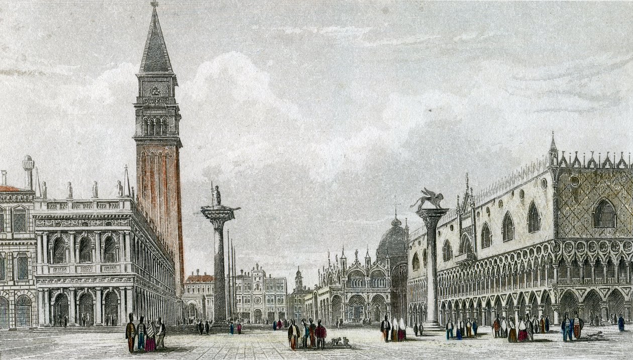 Piazzetta di San Marco by Giovanni Pividor