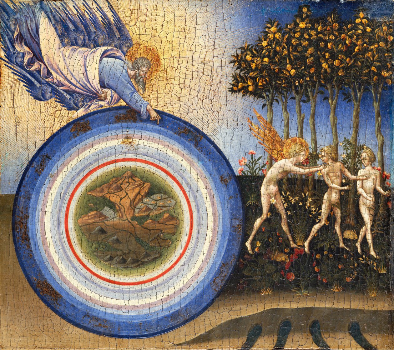 Expulsion from Paradise by Giovanni di Paolo