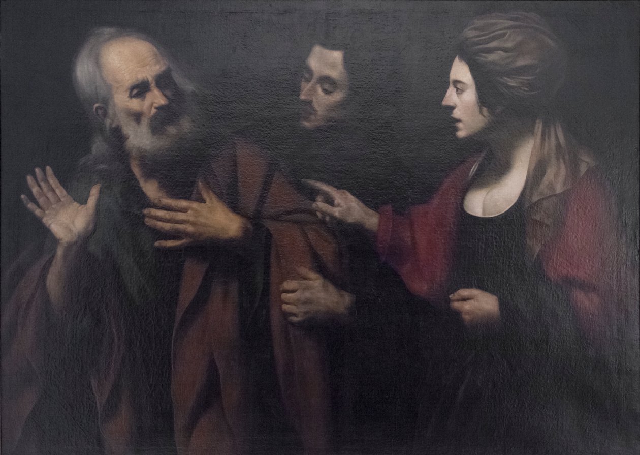 The Denial of St Peter by Giovanni Antonio Galli