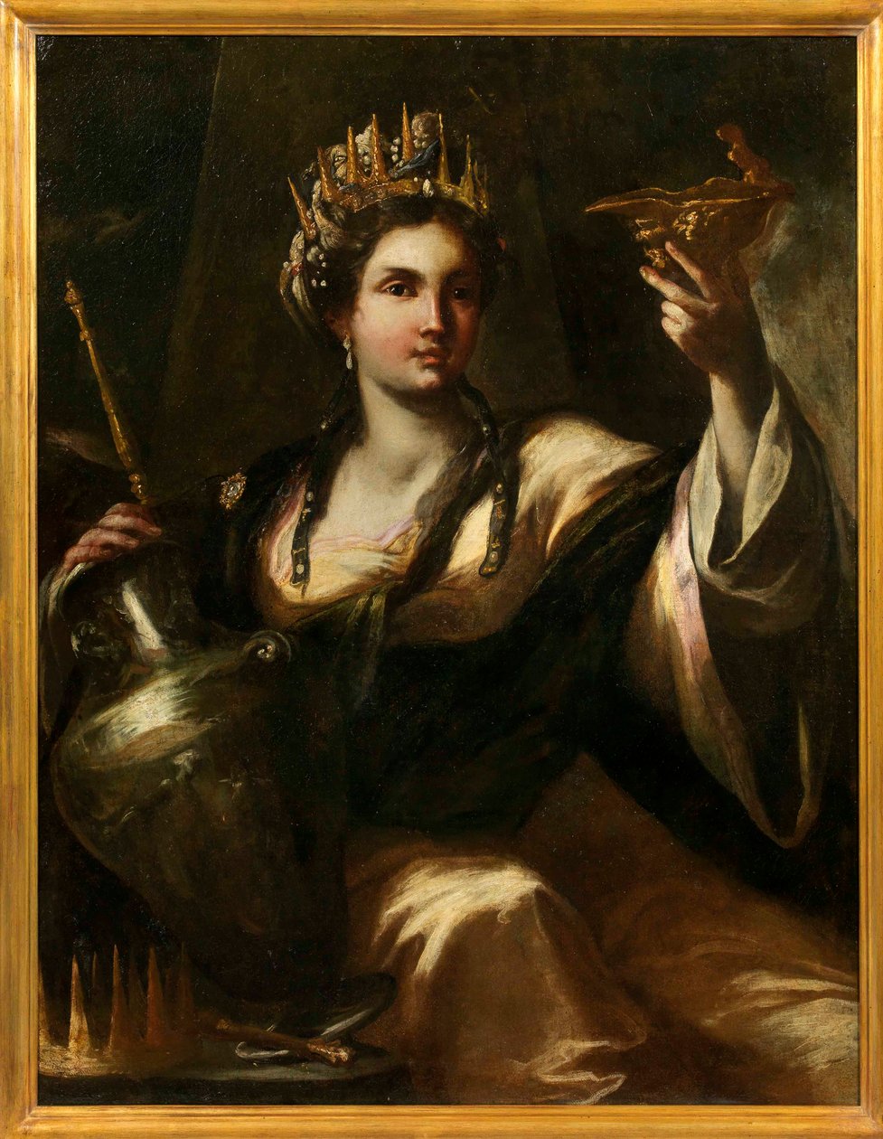 Artemisia by Giovanni Antonio Burrini or Burino