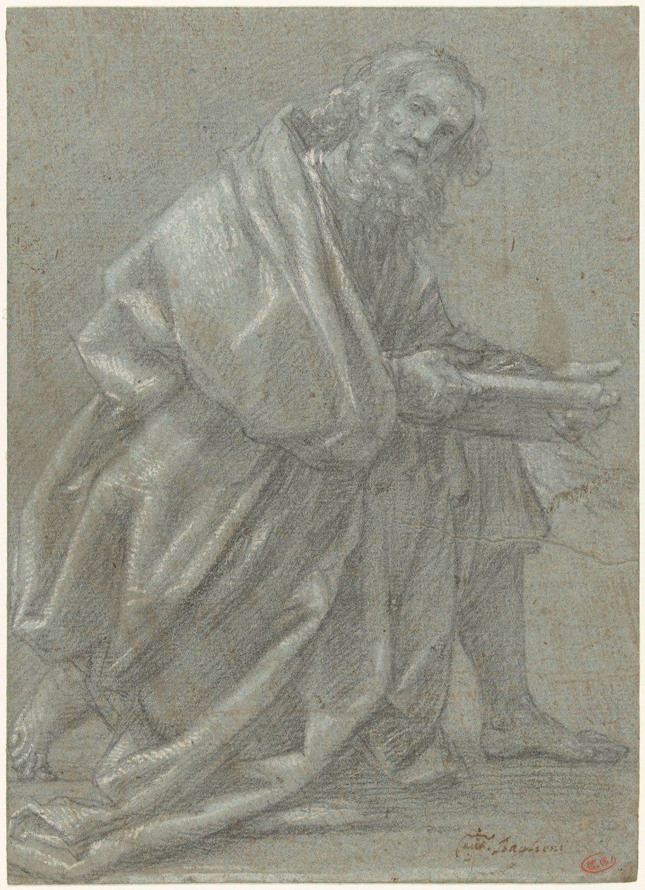 Study for a Kneeling Apostle by Giovanni Baglione