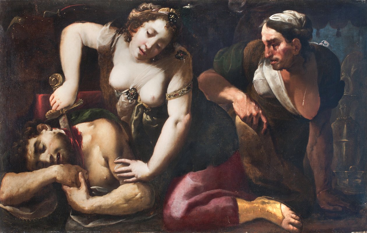 Judith beheading Holofernes by Giovanni Battista (1567 1633) Crespi