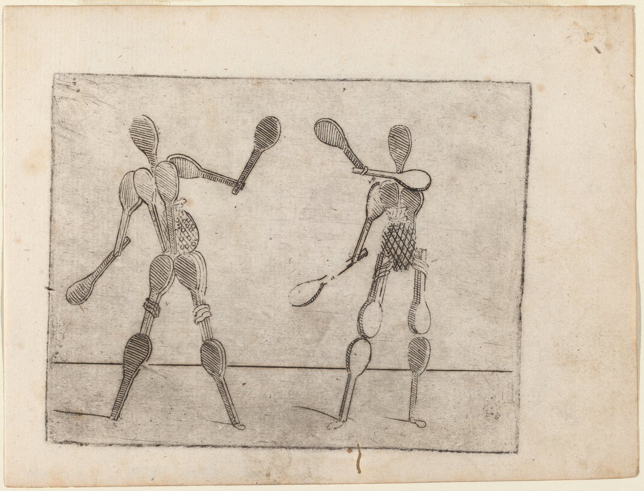 From "Bizzarie di varie Figure" by Giovanni Battista Bracelli