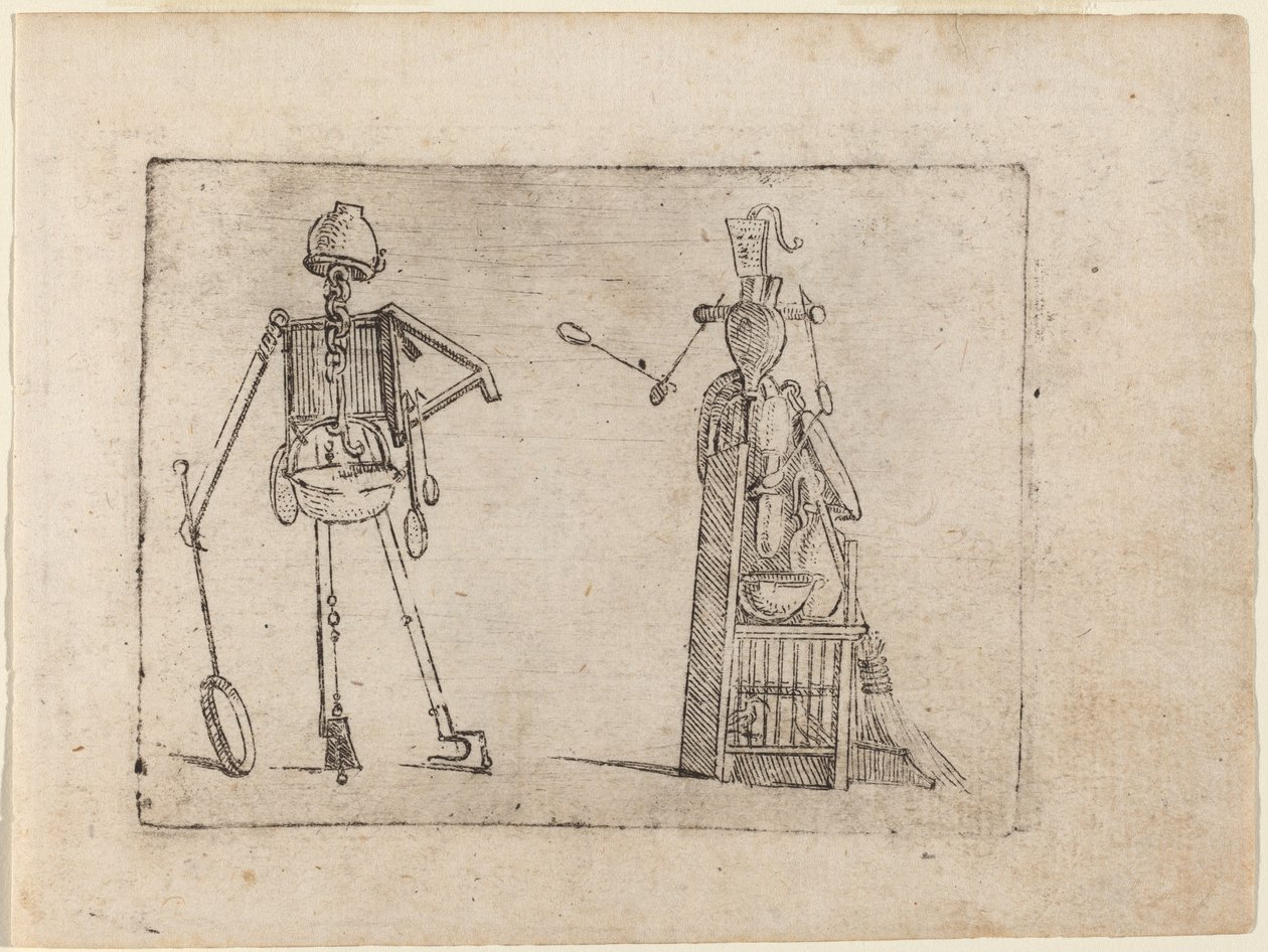 From "Bizzarie di varie Figure" by Giovanni Battista Bracelli
