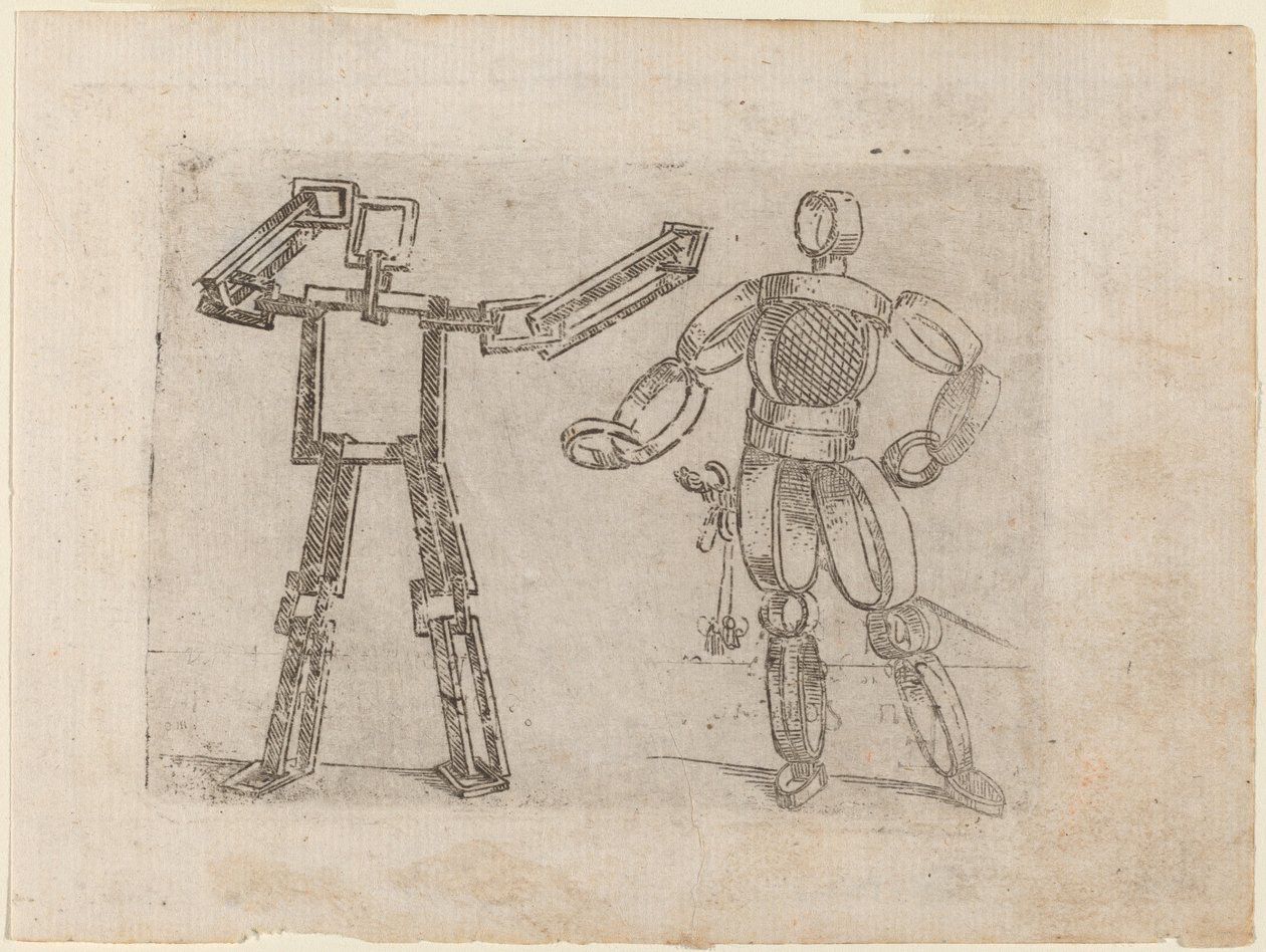From "Bizzarie di varie Figure" by Giovanni Battista Bracelli