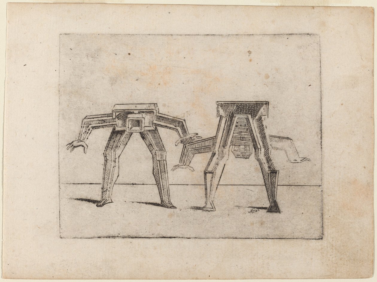 From "Bizzarie di varie Figure" by Giovanni Battista Bracelli