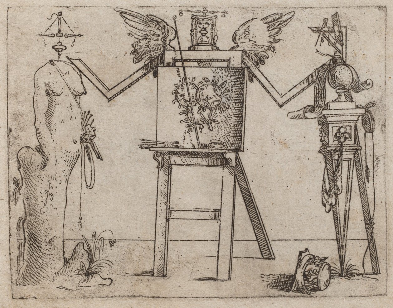 From "Bizzarie di varie Figure" by Giovanni Battista Bracelli
