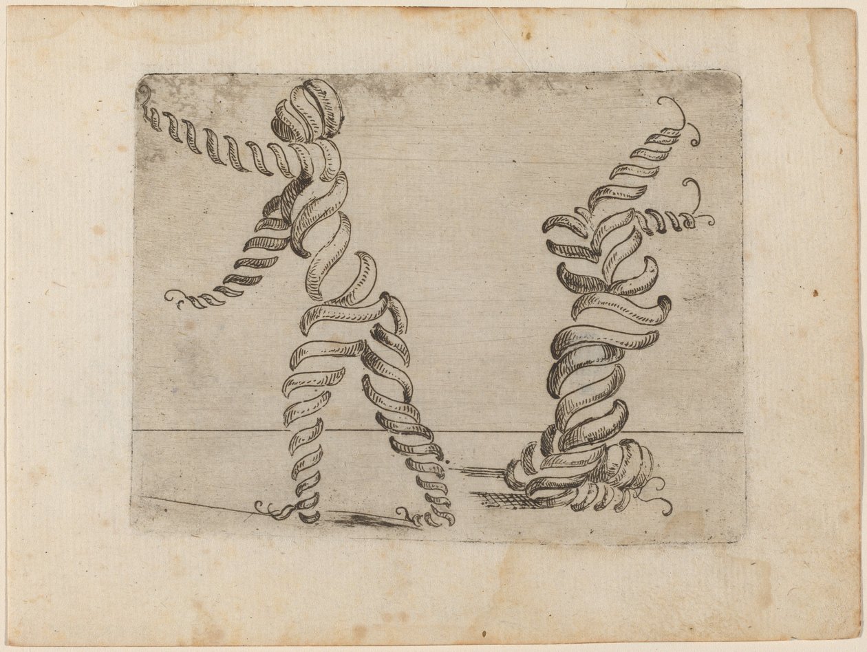 From "Bizzarie di varie Figure" by Giovanni Battista Bracelli