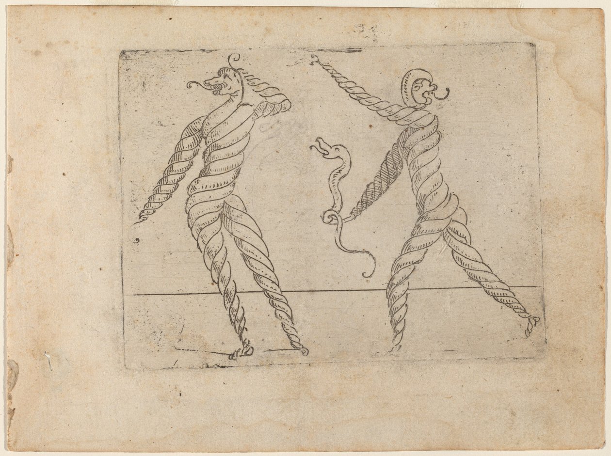 From "Bizzarie di varie Figure" by Giovanni Battista Bracelli