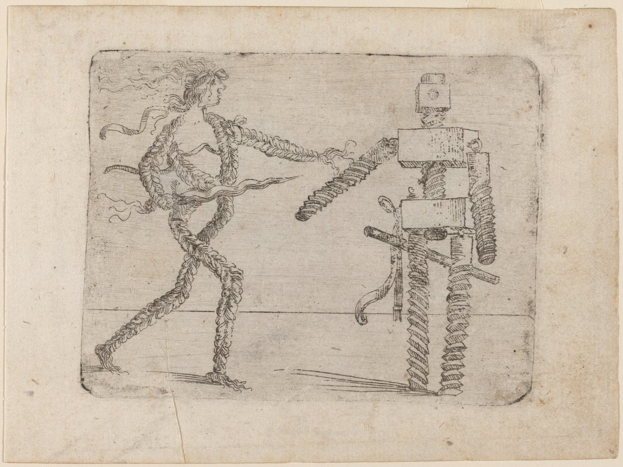 From "Bizzarie di varie Figure" by Giovanni Battista Bracelli