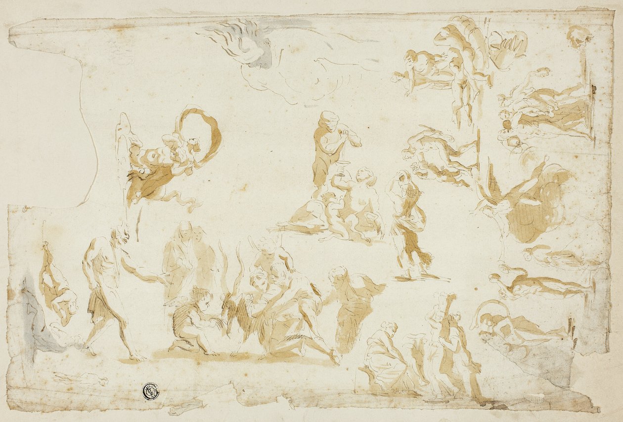 Sketches of Mythological Subjects by Giovanni Battista Cipriani