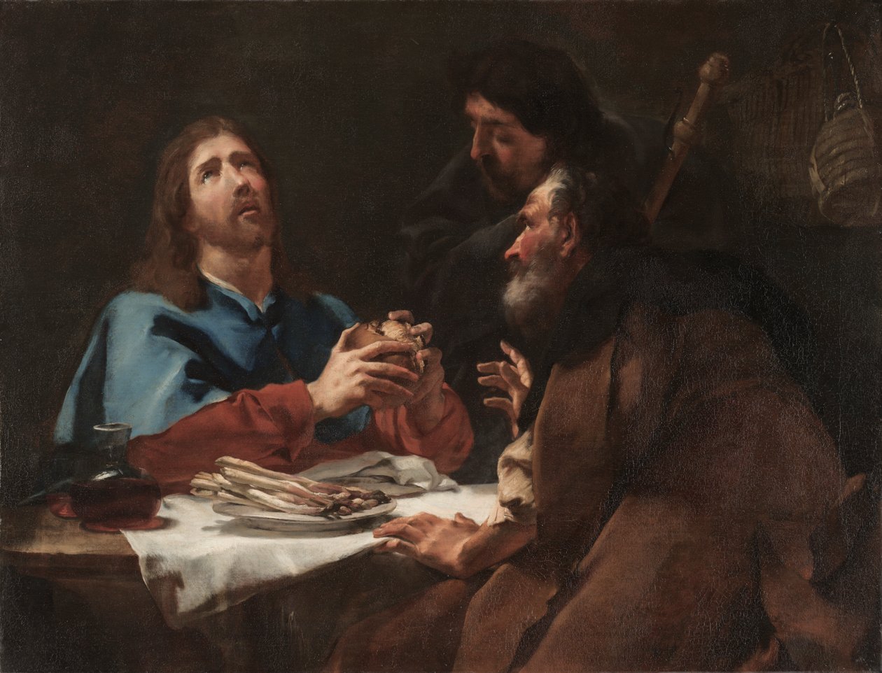 The Supper at Emmaus by Giovanni Battista Piazzetta