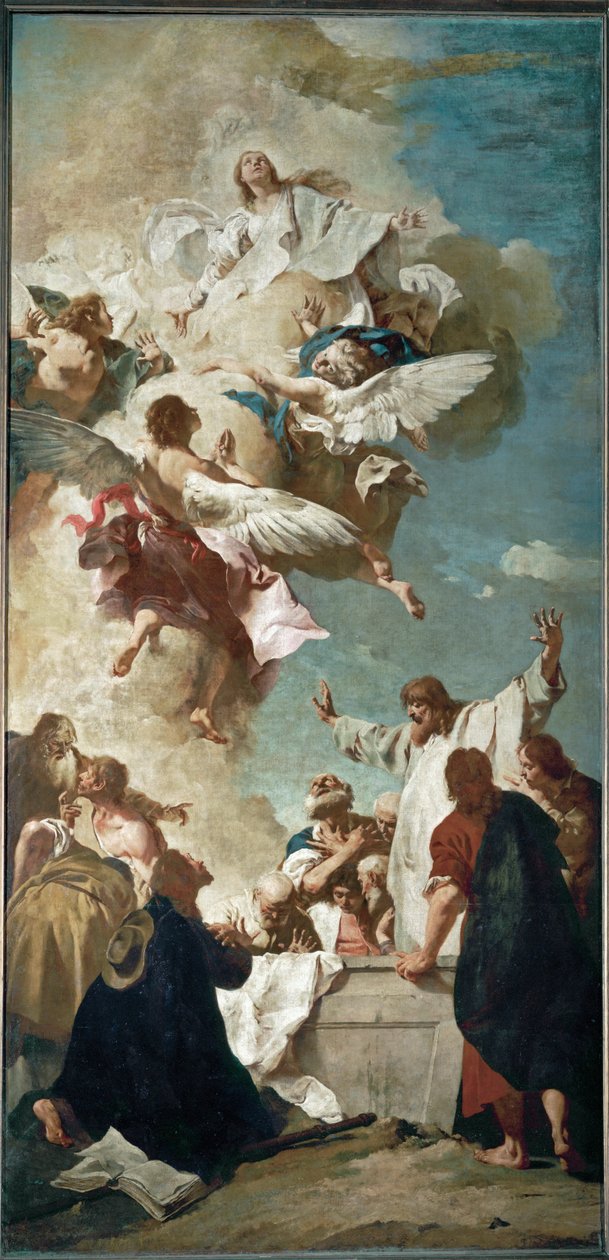 The Assumption of the Virgin by Giovanni Battista Piazzetta