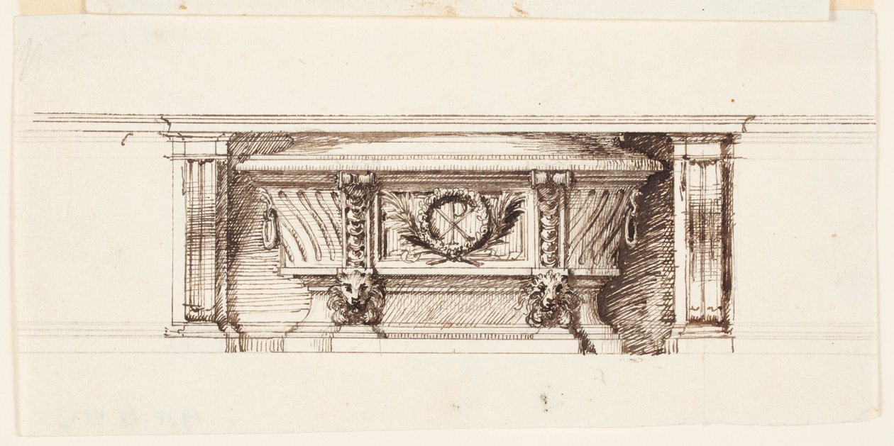 Design for an Altar Mensa by Giovanni Battista Piranesi
