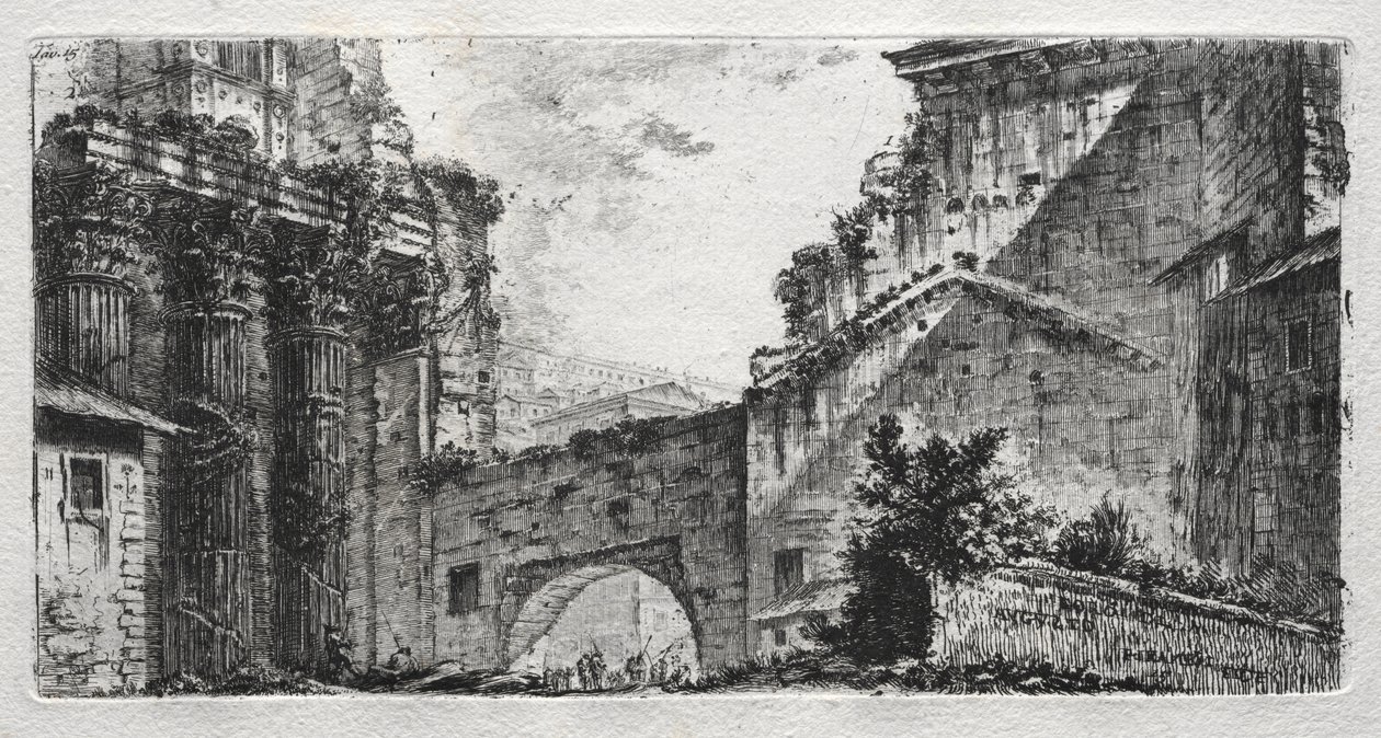 Forum of Augustus by Giovanni Battista Piranesi