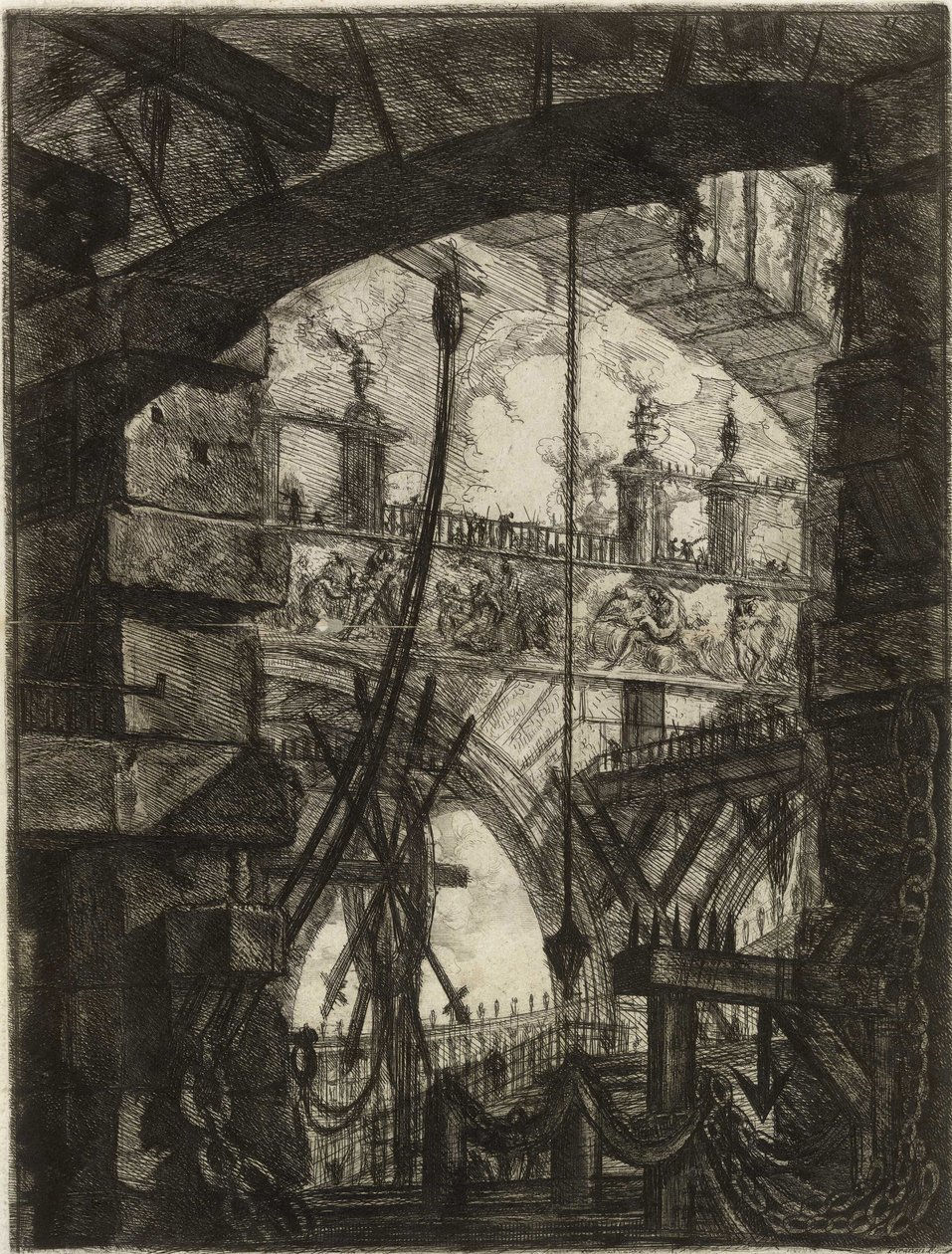 From the series The Imaginary Prisons by Giovanni Battista Piranesi