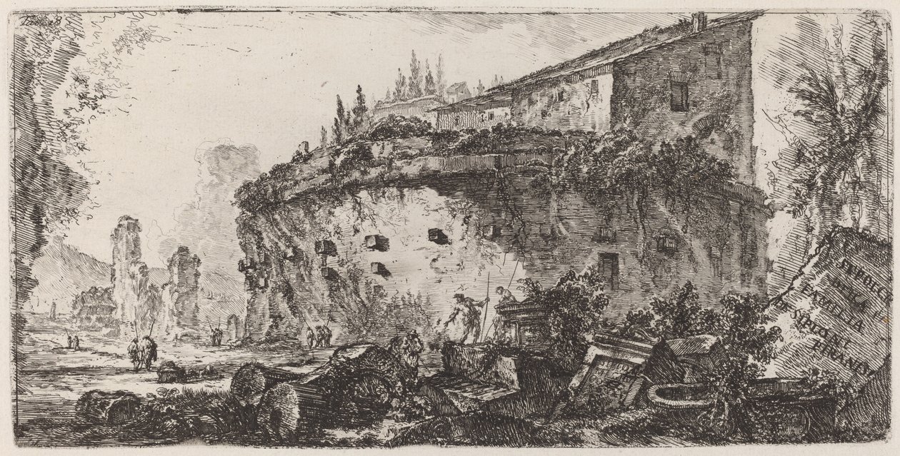 Tomb of the Scipio Family by Giovanni Battista Piranesi