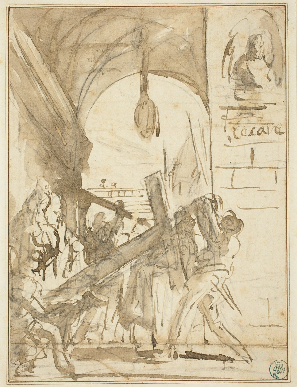 The Carrying of the Cross by Giovanni Battista Piranesi