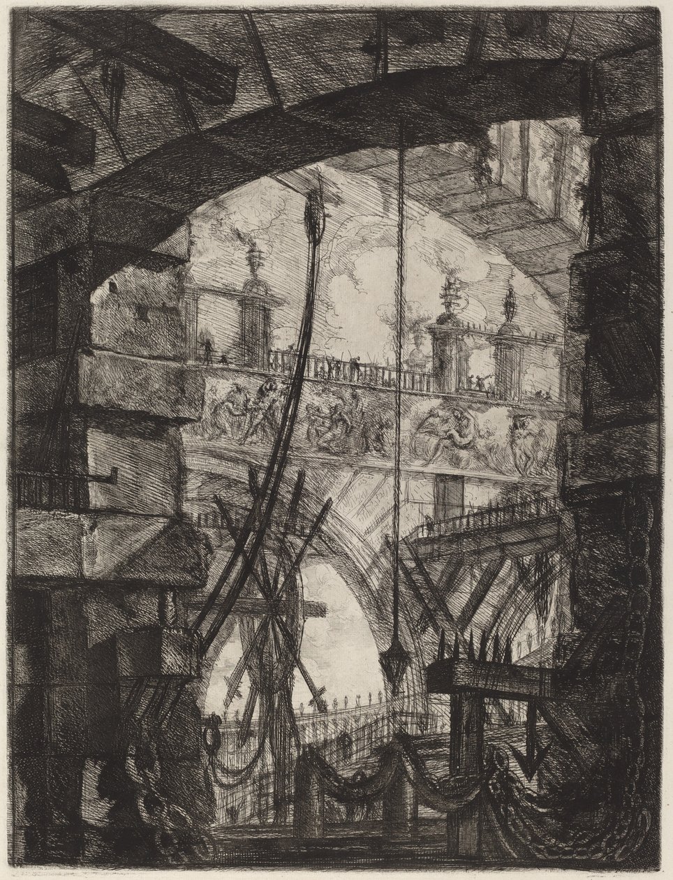 The Grand Piazza by Giovanni Battista Piranesi