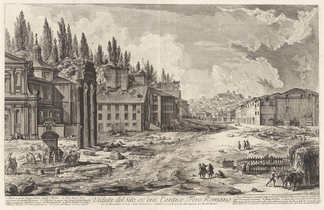 View of the Site by Giovanni Battista Piranesi