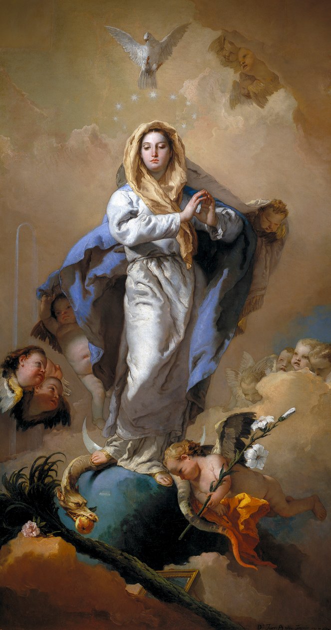 The Immaculate Conception by Giovanni Battista Tiepolo