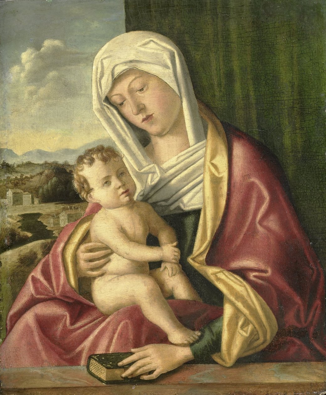 Madonna and Child by Giovanni Bellini (school of)