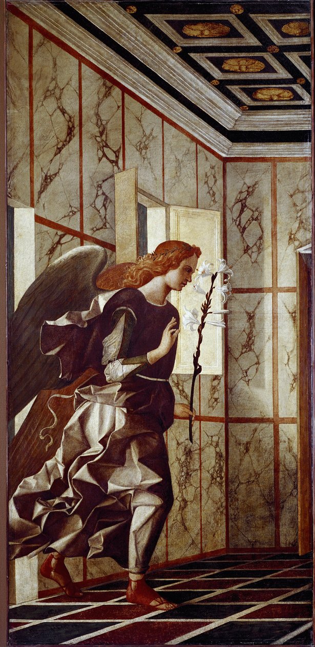 Angel of Annunciation by Giovanni Bellini