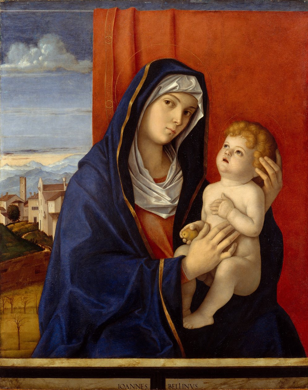 Madonna and Child, c.1485 by Giovanni Bellini
