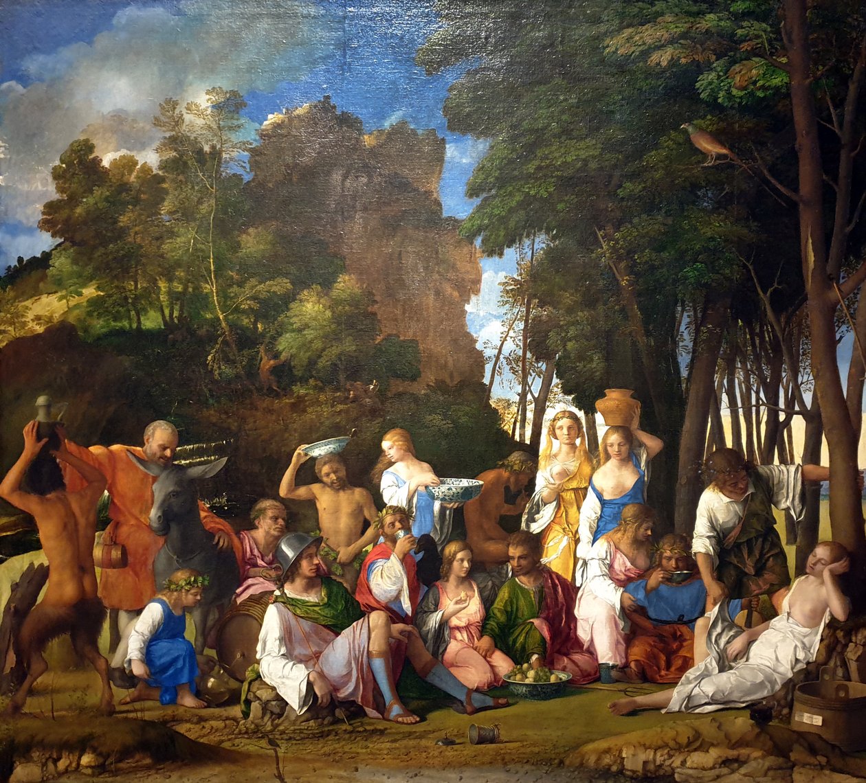 The Feast of the Gods by Giovanni Bellini
