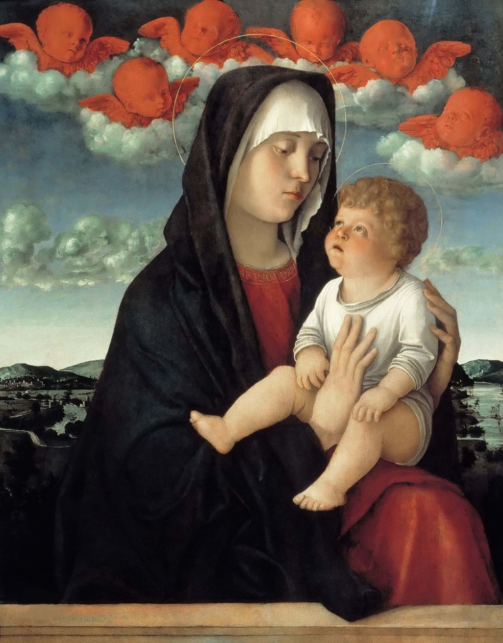 The Virgin and Child, c. 1500 by Giovanni Bellini