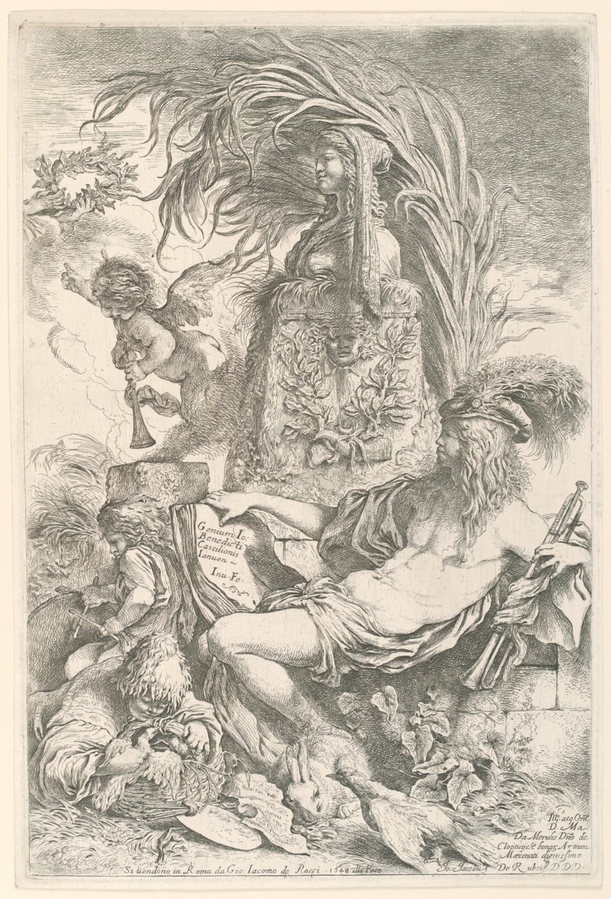 The Genius of the Painter by Giovanni Benedetto Castiglione